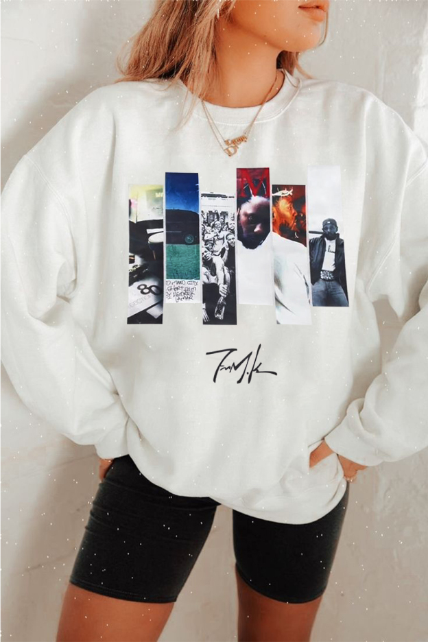 Kendrick Dropped Women's Crew Neck Sweatshirt