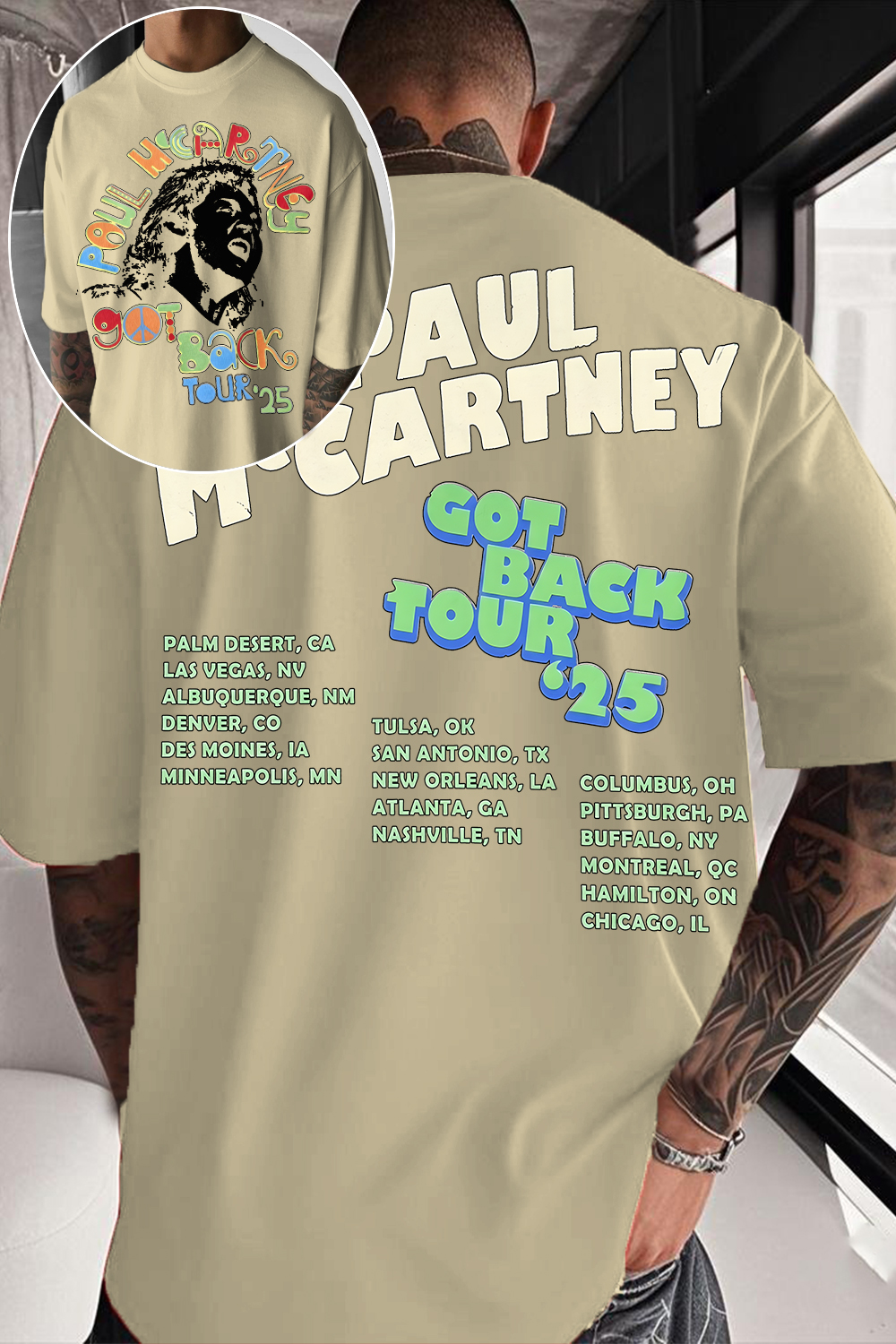 Paul McCartney Music Tee