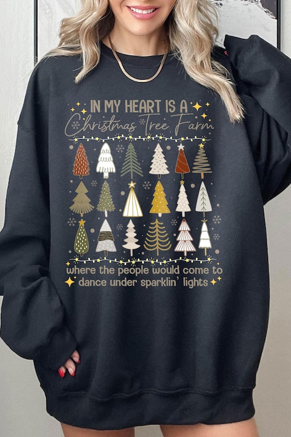 T S In My Heart Is A Christmas Tree Farm Shirt