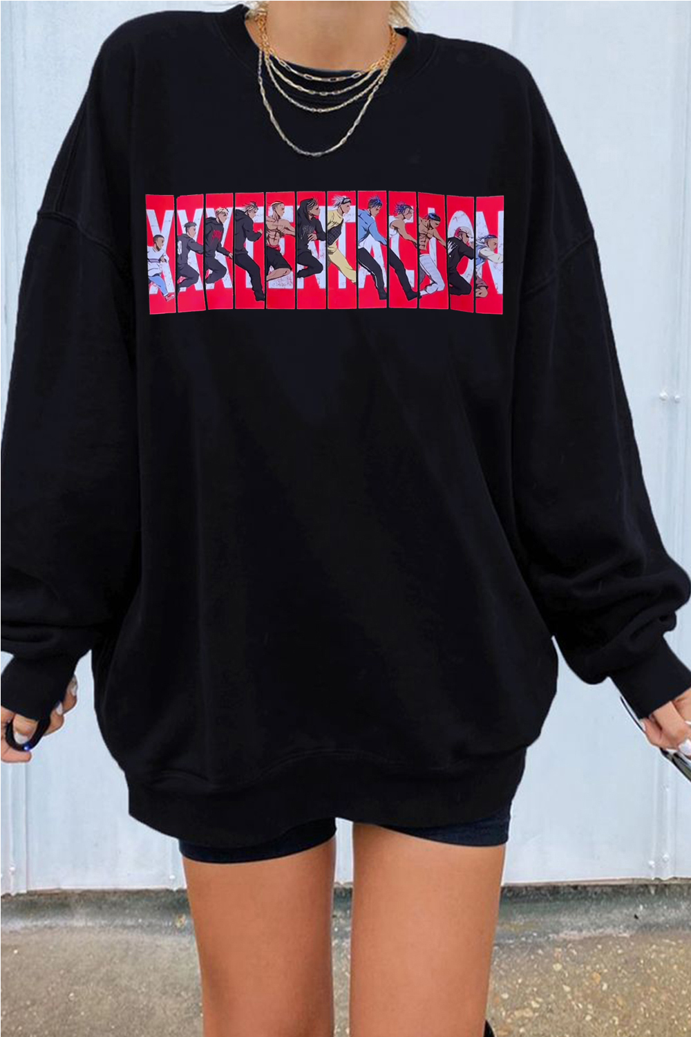 xxxtentacion cartoon fans sweatshirt