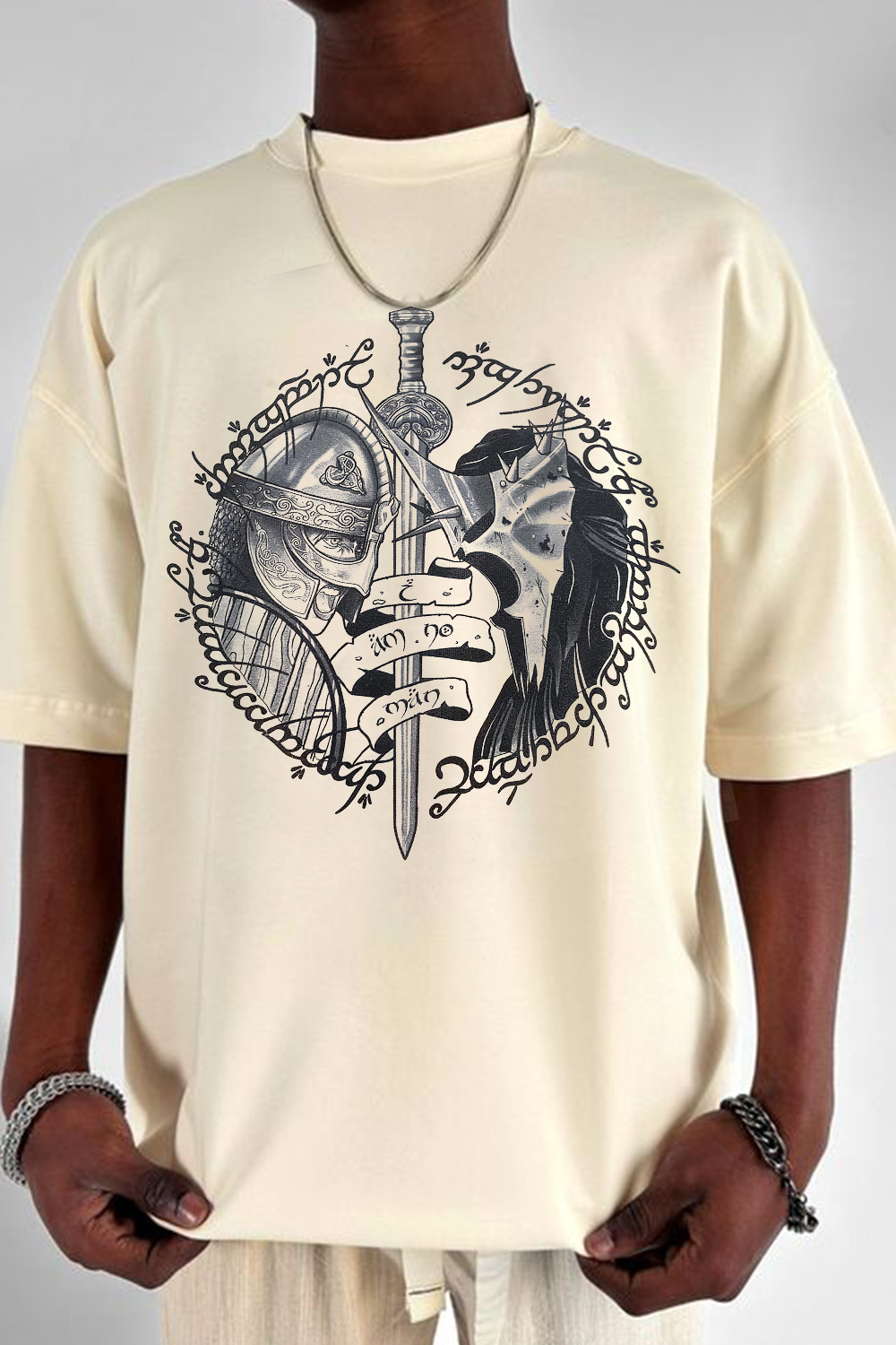 LOTR Eowyn and Witchking Middle Earth Vintage T-Shirt