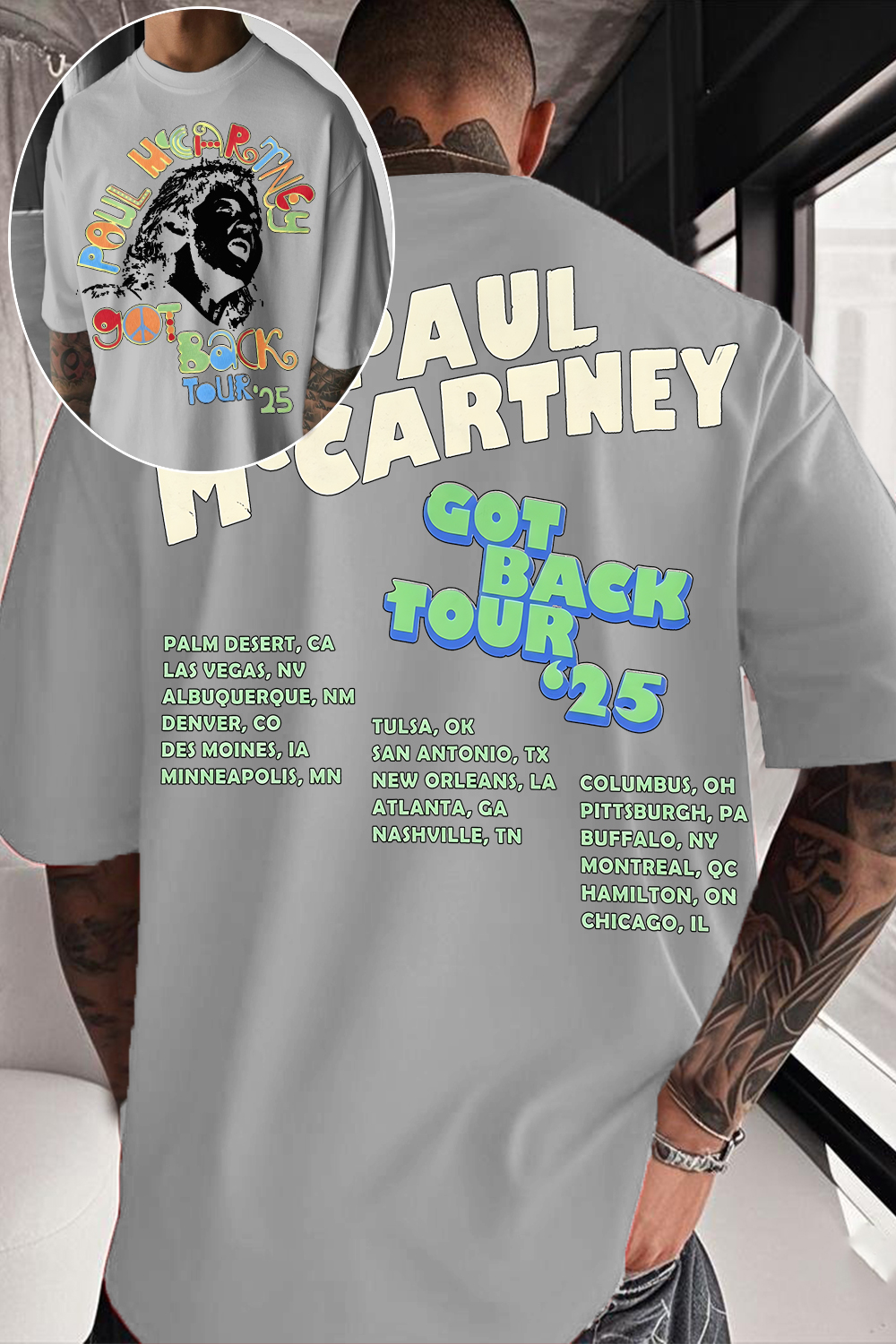 Paul McCartney Music Tee