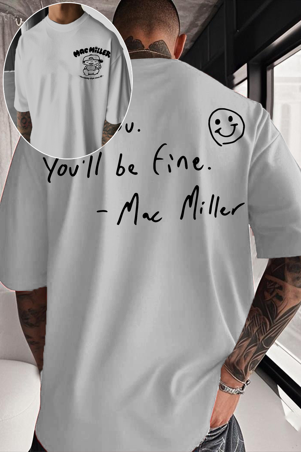 Mac Miller Be You You'll Be Fine Tee