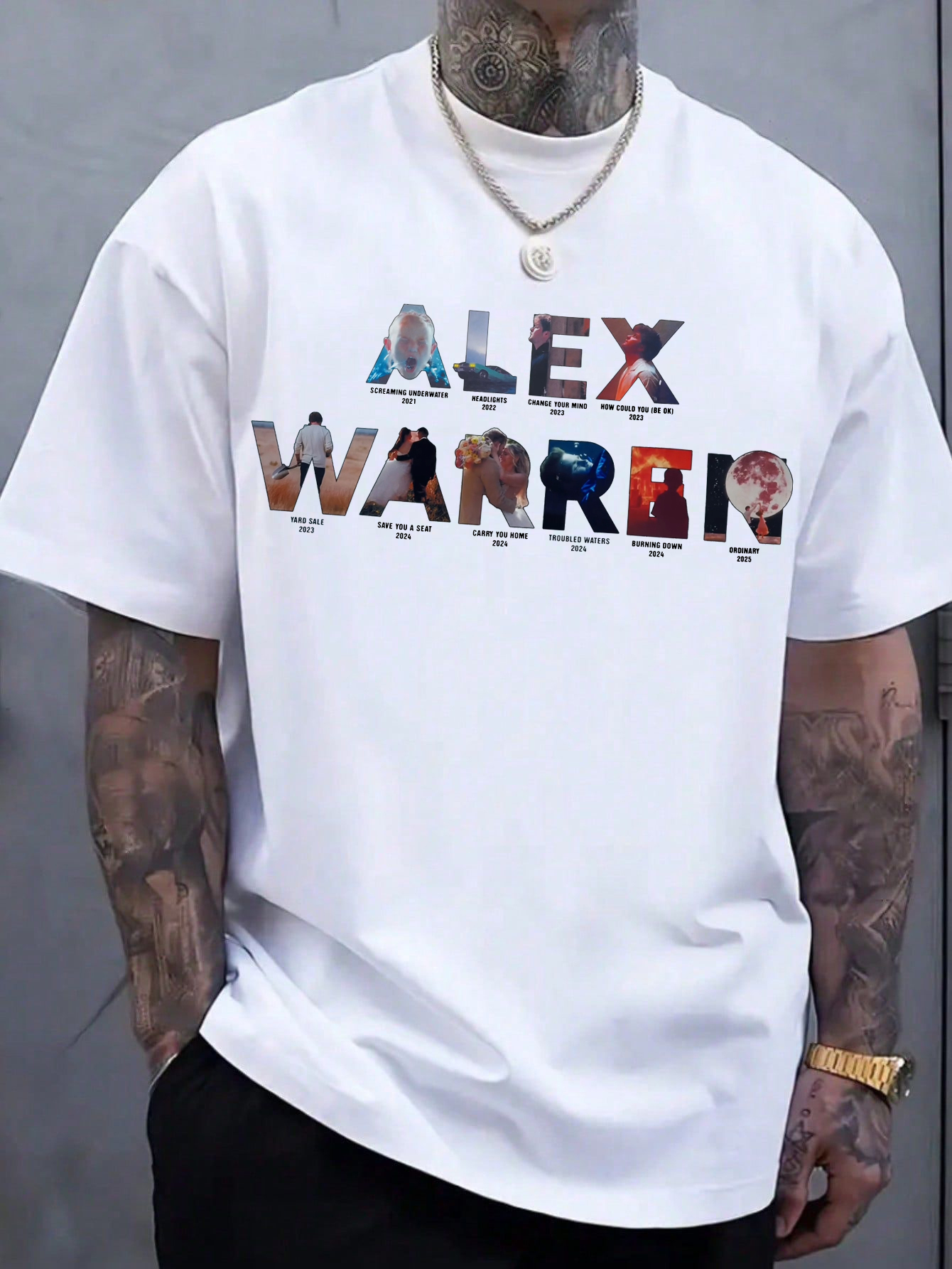 Alex Warren Songs T-Shirt