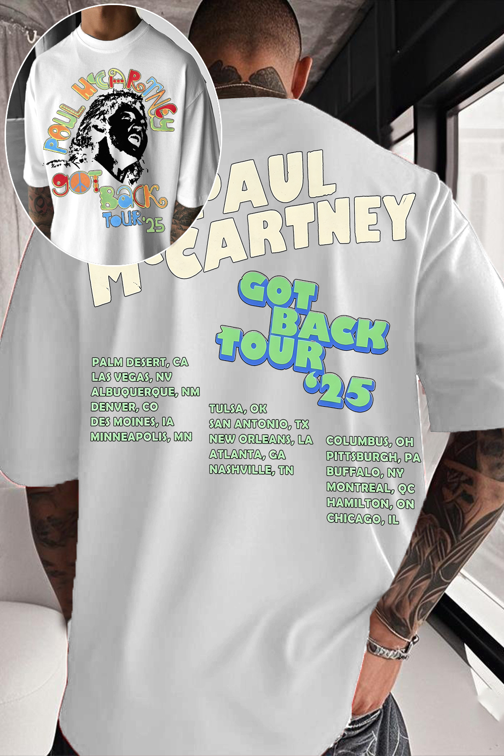 Paul McCartney Music Tee
