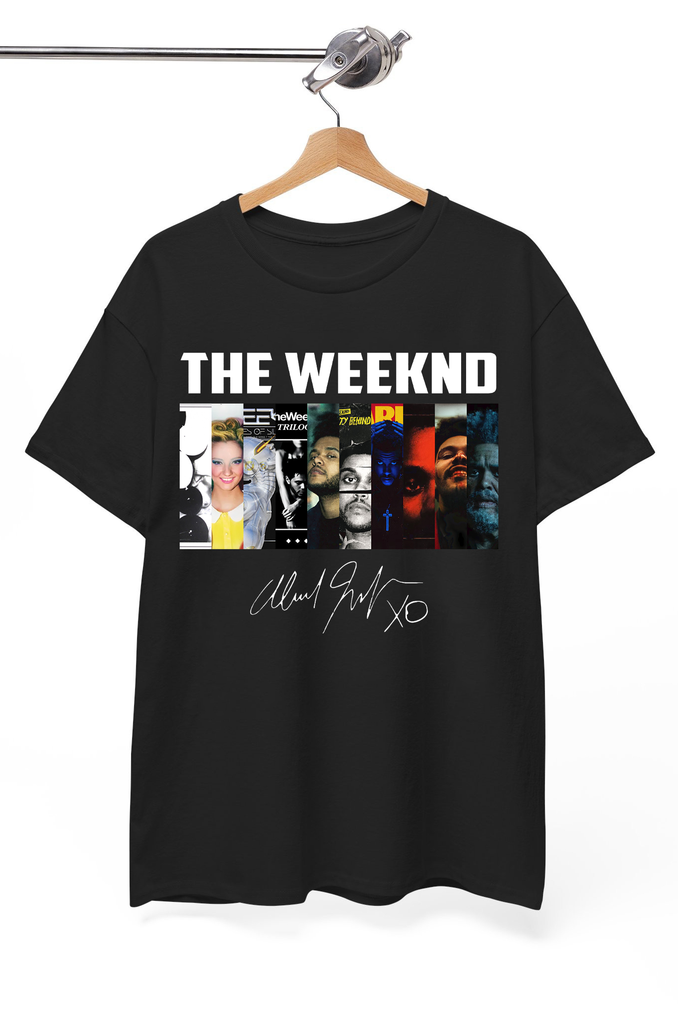 The Weeknd Albums Collection Shirt,Men Vintage The Weeknd Signature Shirt