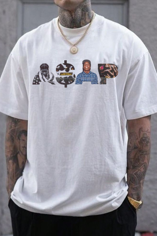 A$AP crew neck t-shirt