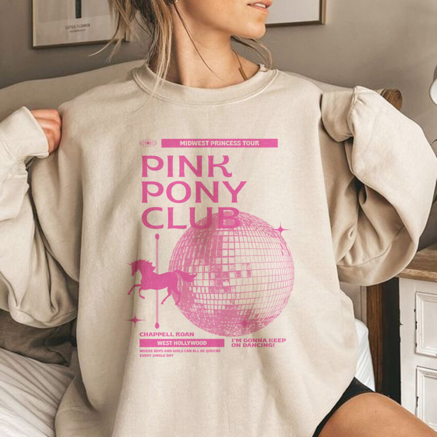 Chappell Roan Pink Pony Club – Sweatshirt