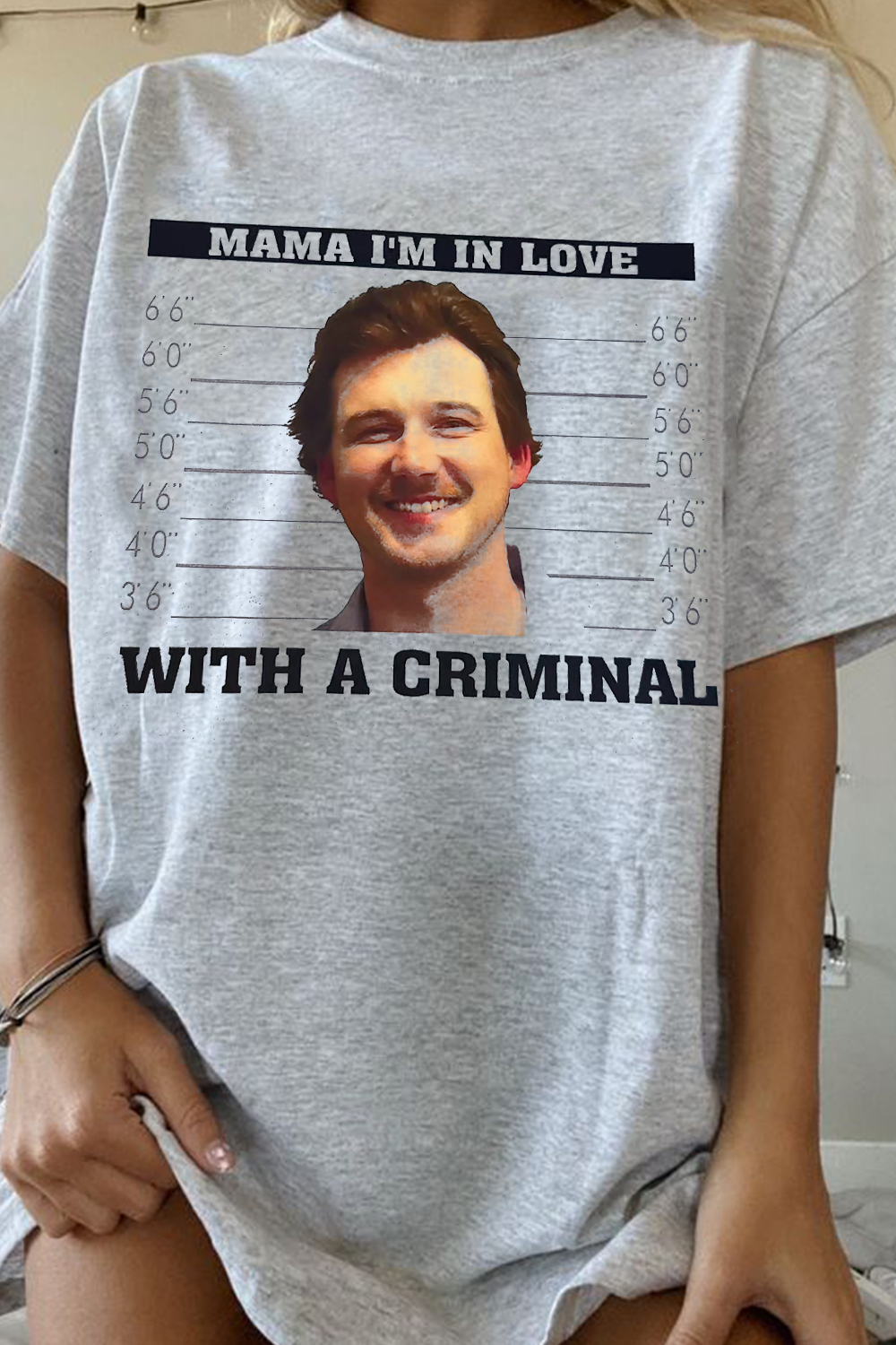 Morganwallenmullet Print Short Sleeve T-Shirt