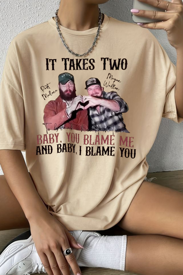 postmalone casual round neck short sleeve t-shirt