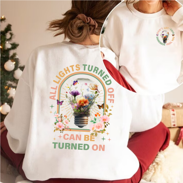 Noah Kahan Call Your Mom All Lights Turned Off Can Be On 2-sided Sweatshirt