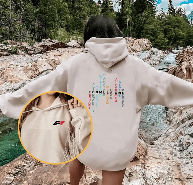 All Teams Formula 1 Unisex 2Sides hoodie