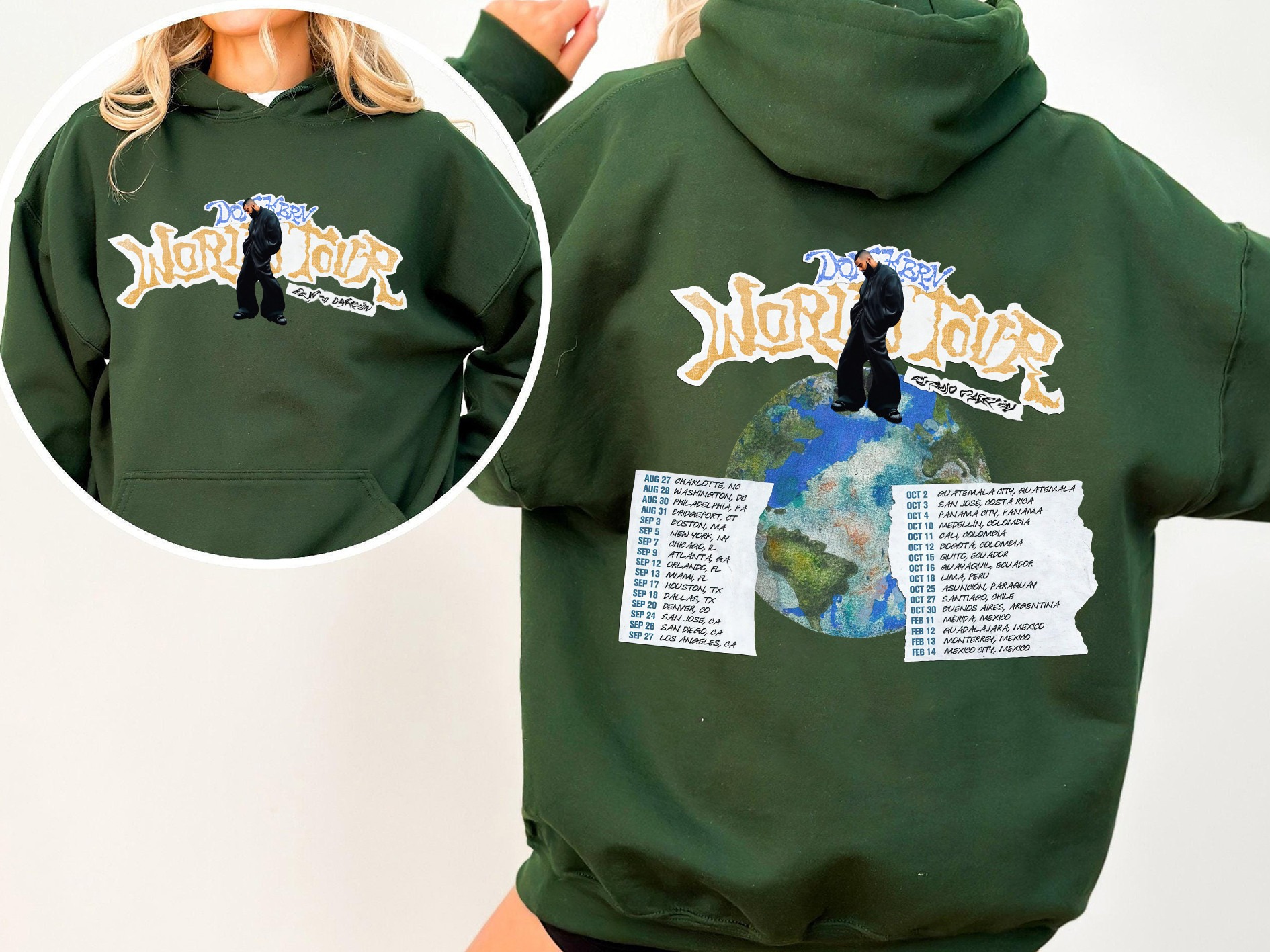 DON KBRN Tour 2025 Shirt, Eladio Carrión Hoodie