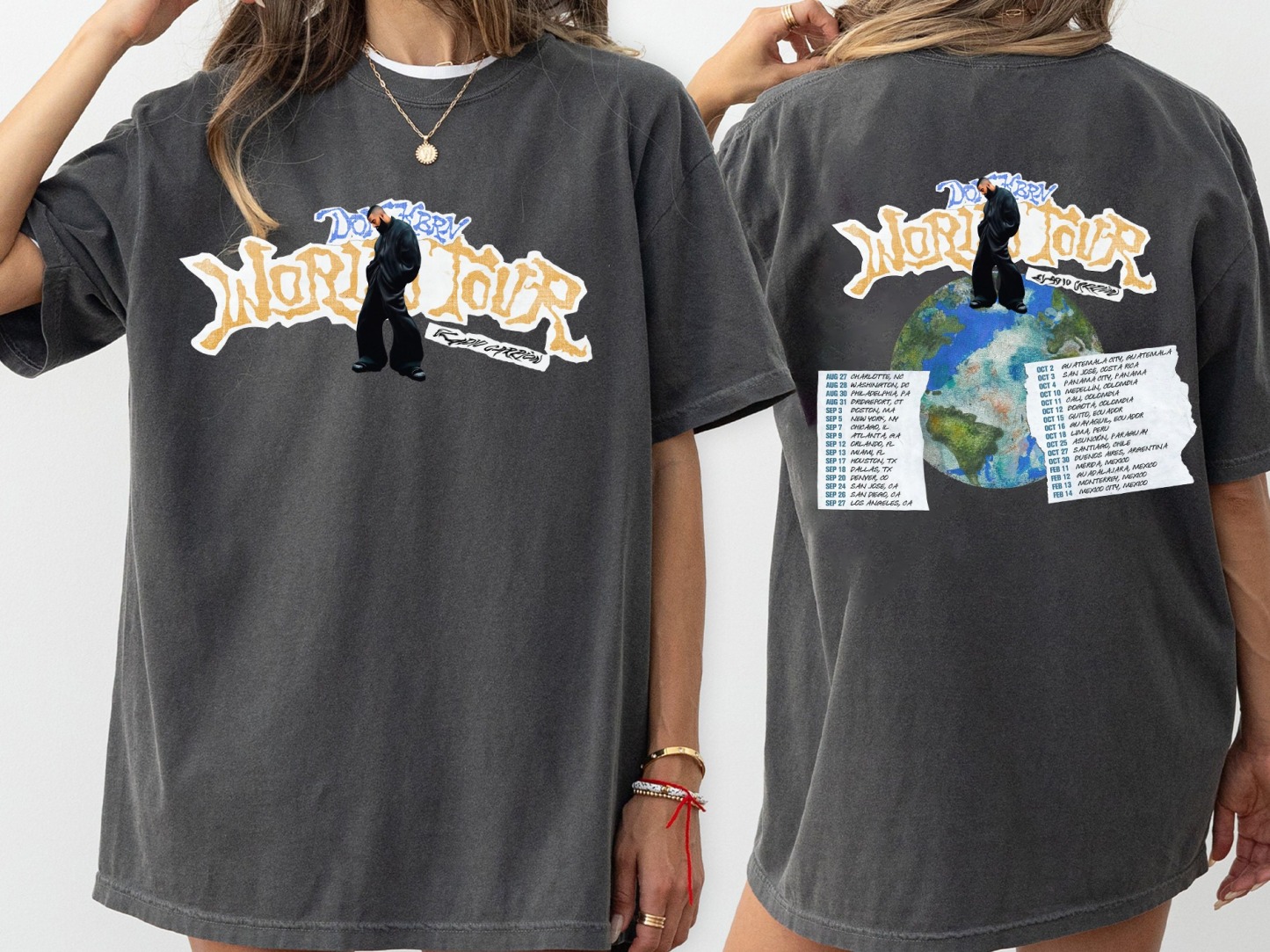 DON KBRN Tour 2025 Shirt, Eladio Carrión T-Shirt AnniTee
