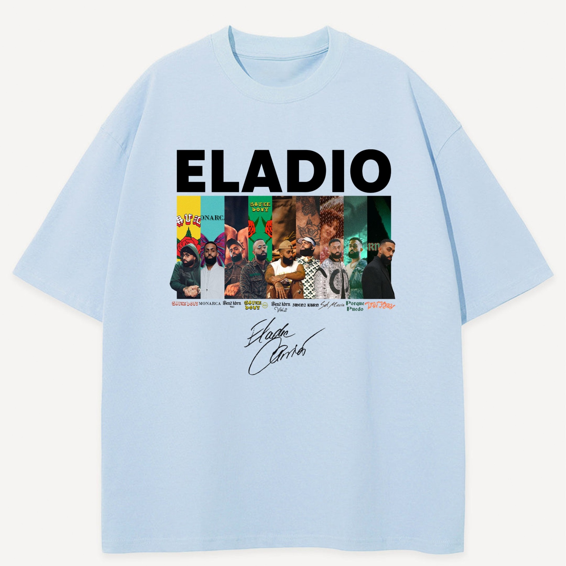 Graphic Album Eladio Shirt, Eladio Carrión T-Shirt 