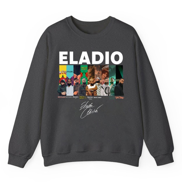 Graphic Album Eladio Shirt, Eladio Carrión Sweatshirt