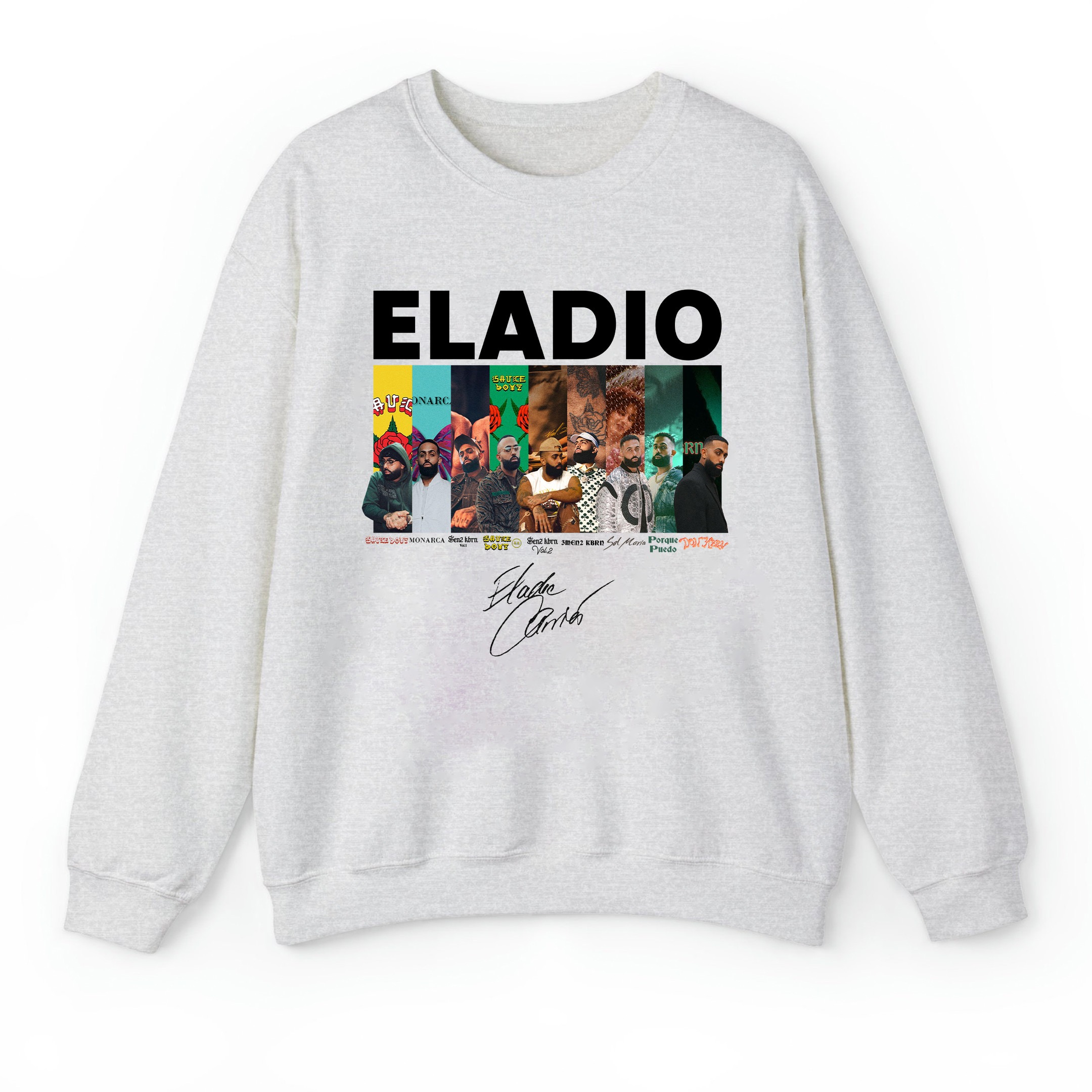 Graphic Album Eladio Shirt, Eladio Carrión Sweatshirt
