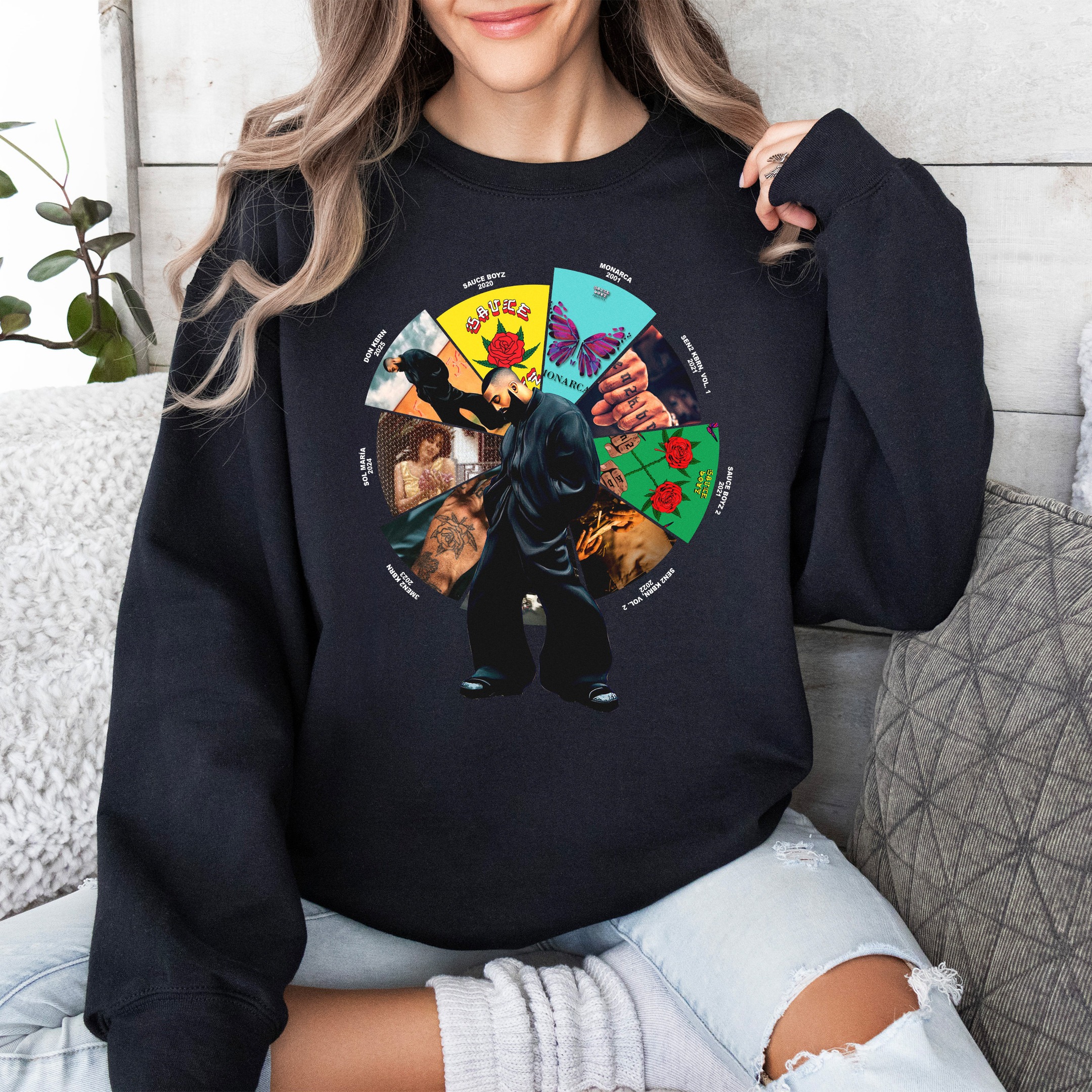 Graphic Eladio Shirt, Eladio Carrión Sweatshirt 