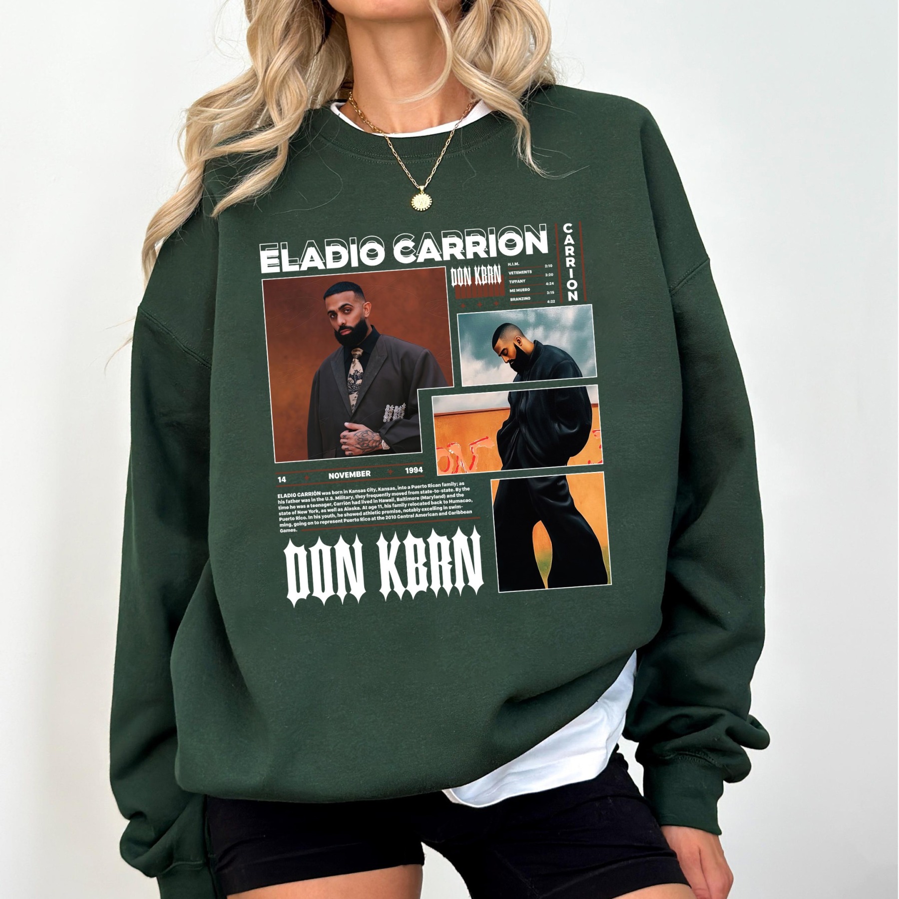 Design Eladio Carrión Shirt, Eladio Carrión Sweatshirt