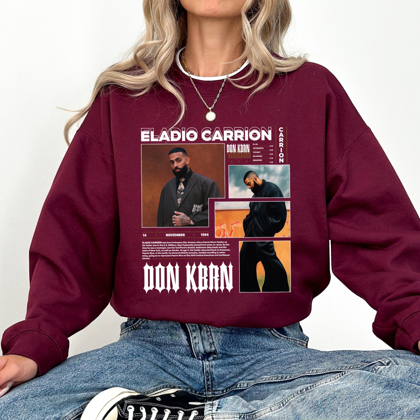 Design Eladio Carrión Shirt, Eladio Carrión Sweatshirt