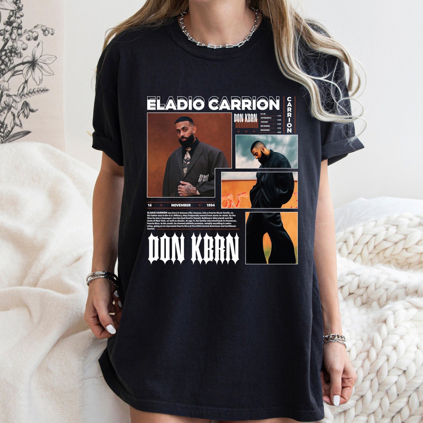 Design Eladio Carrión Shirt, Eladio Carrión T-Shirt