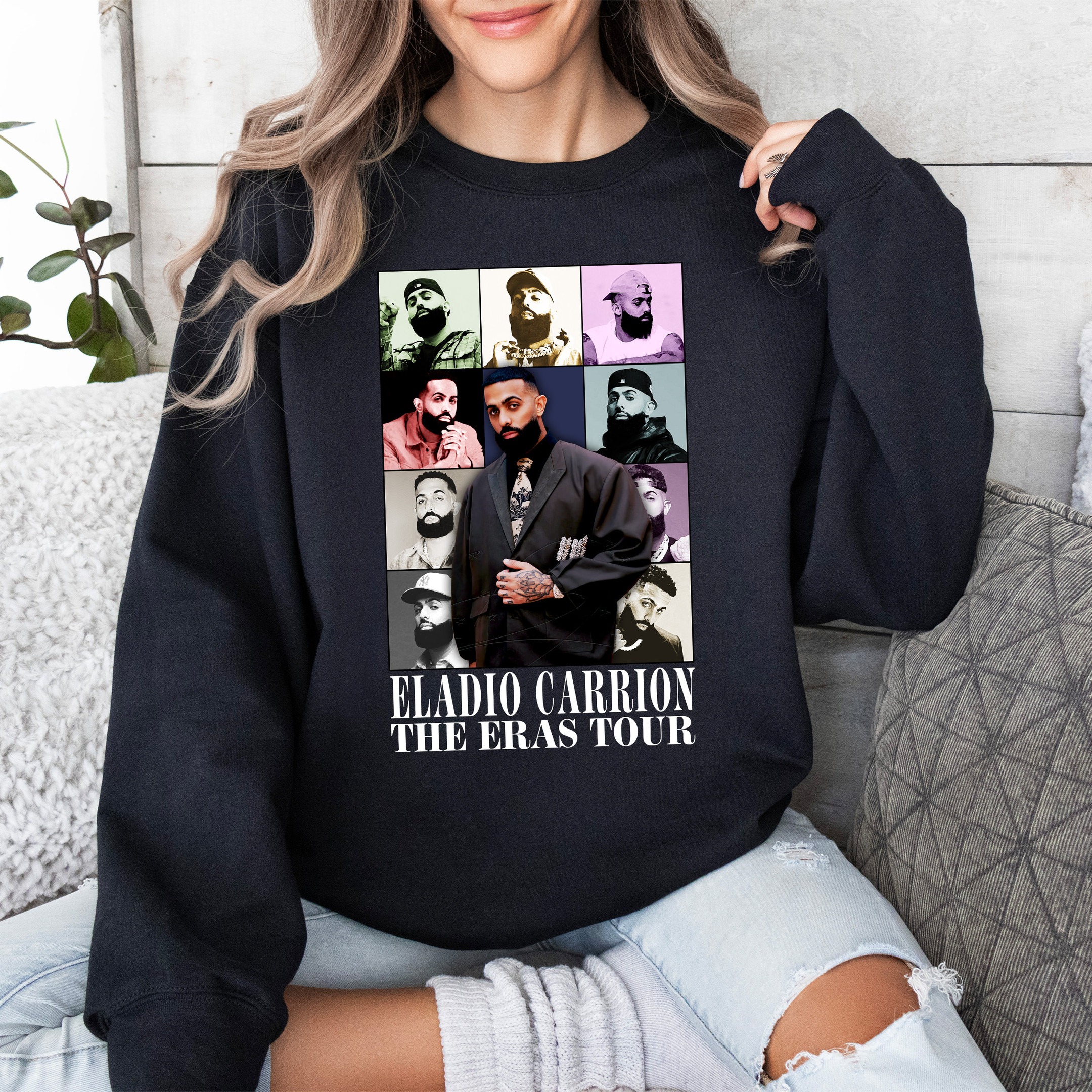 Eladio Carrión The Eras Tour Version Shirt, Eladio Carrión Sweatshirt