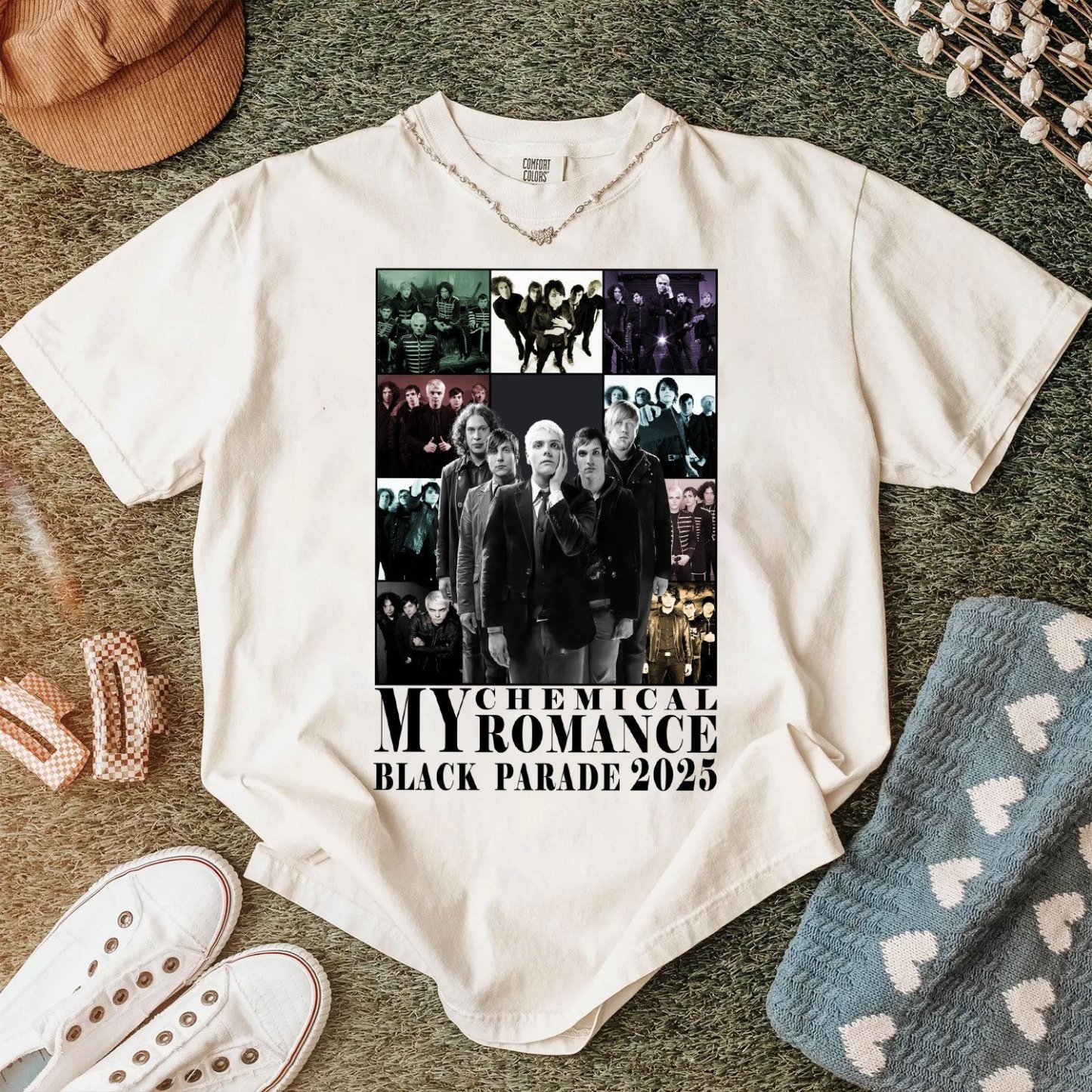 “LONG LIVE THE BLACK PARADE” 2025 tour  MCR shirt