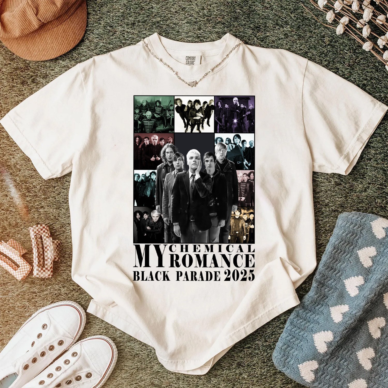 “LONG LIVE THE BLACK PARADE” 2025 tour  MCR shirt
