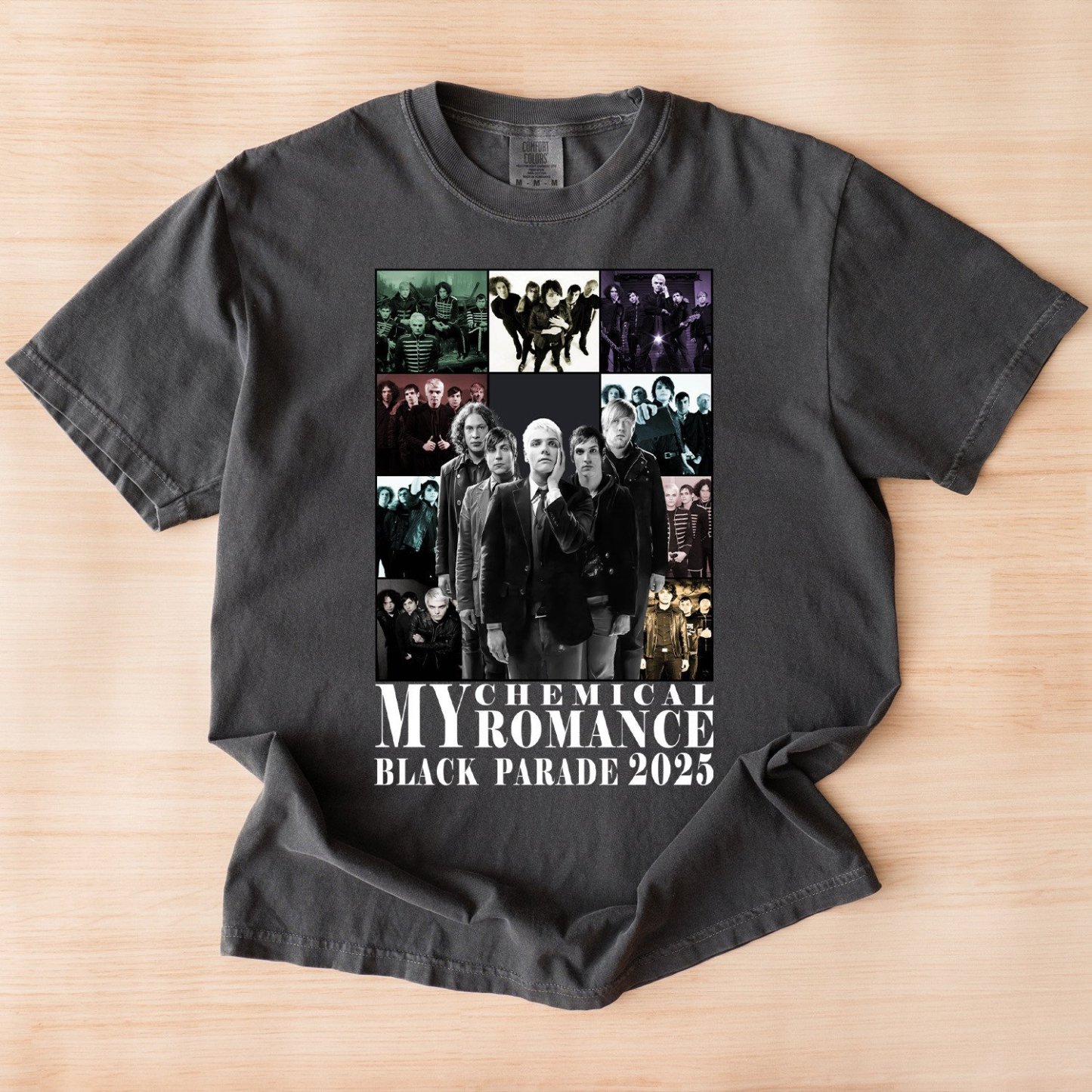 “LONG LIVE THE BLACK PARADE” 2025 tour  MCR shirt