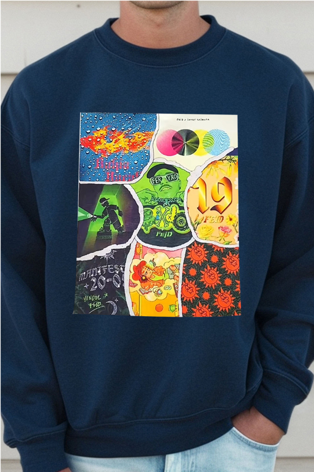 Ferxxo album print Design Men Sweatshirt