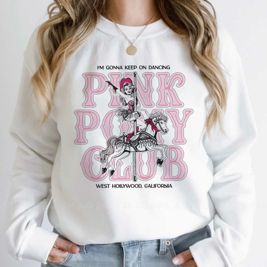 Chappell Roan Pink Pony Club Vintage Ver 1 – Sweatshirt