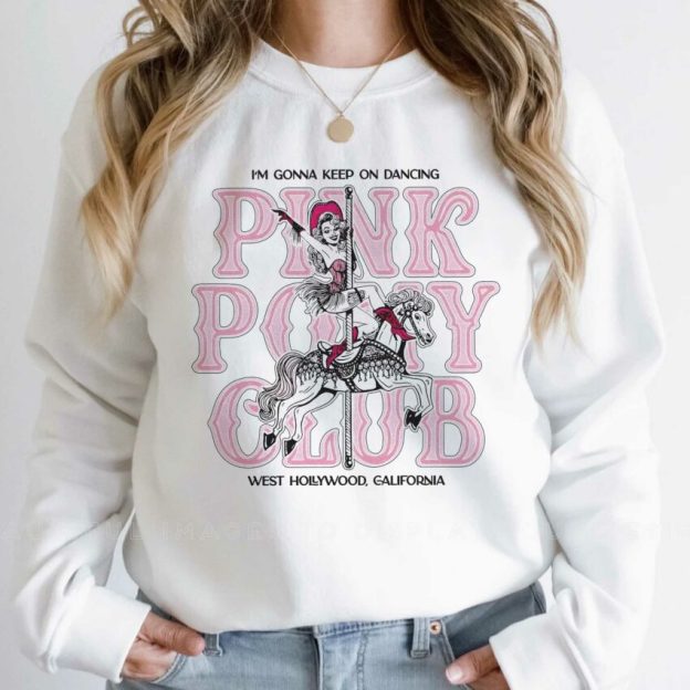 Chappell Roan Pink Pony Club Vintage Ver 1 – Sweatshirt