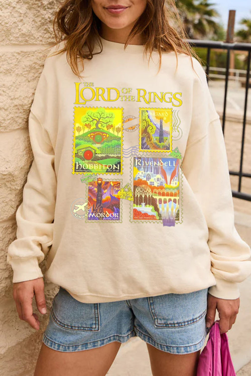 The Lord of the Rings Stamp Women's Sweatshirt