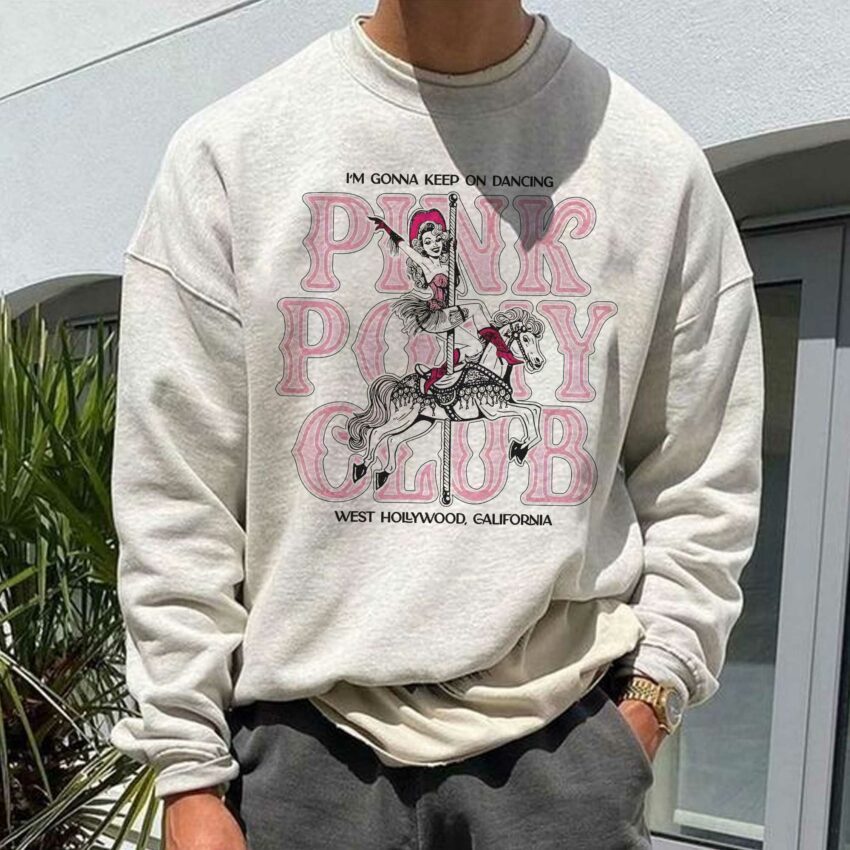 Chappell Roan Pink Pony Club Vintage Ver 1 – Sweatshirt