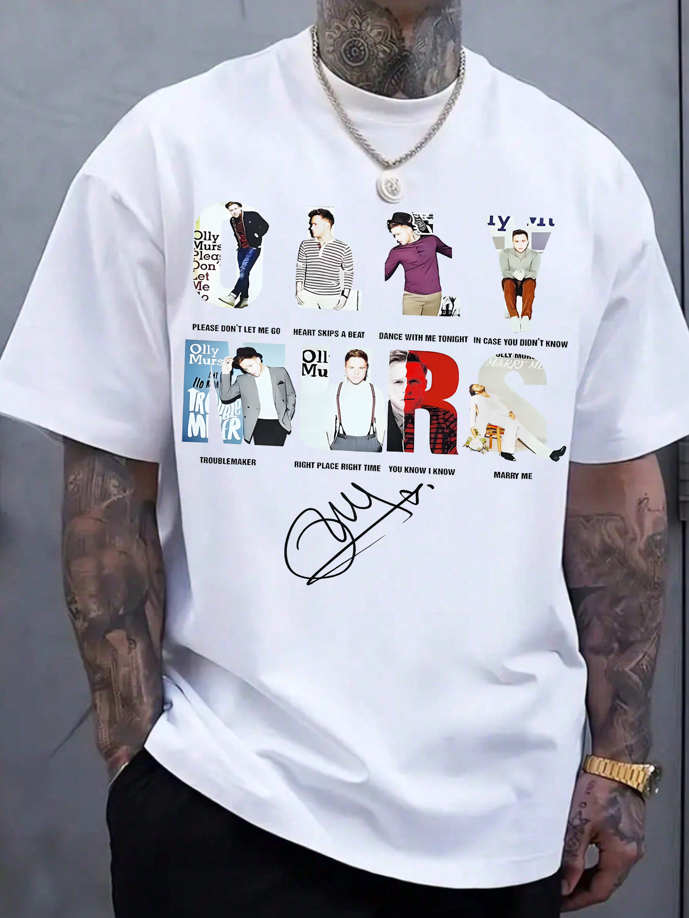 Hardcore Olly Murs Fan? Grab This Exclusive Tee 