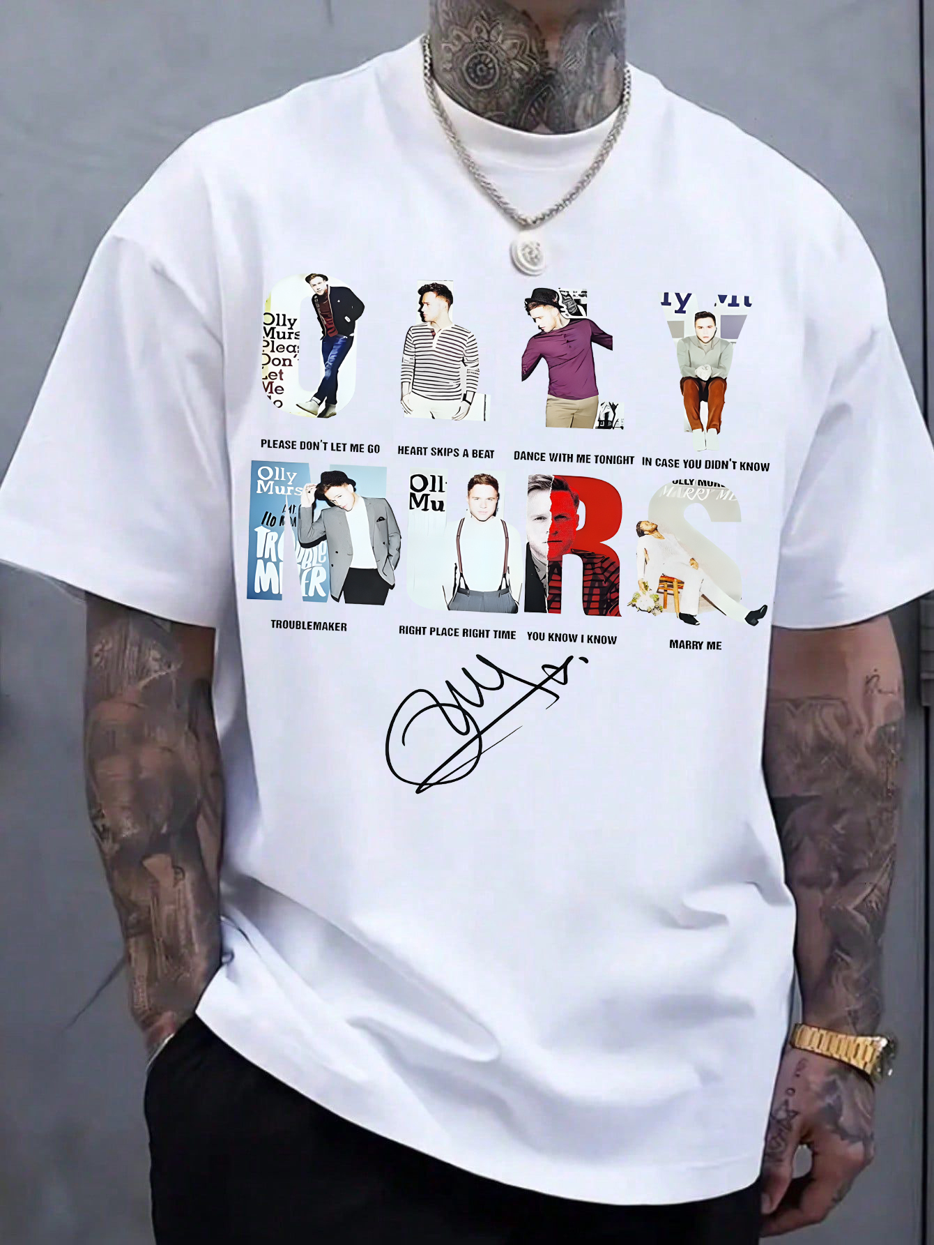 Hardcore Olly Murs Fan? Grab This Exclusive Tee