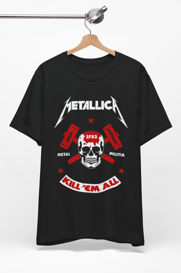 Metallic Kill Em All Vintage T-Shirt
