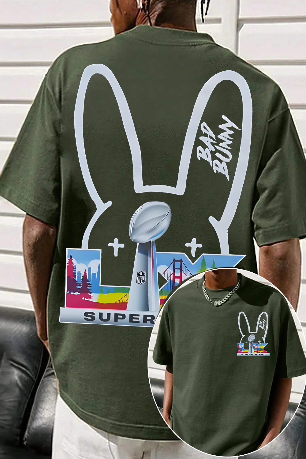 Superbowl 2026 Bad Bunny ? Fan Shirt
