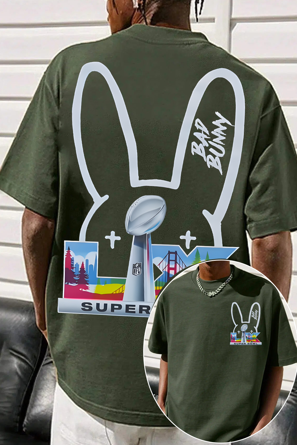 Superbowl 2026 Bad Bunny ? Fan Shirt
