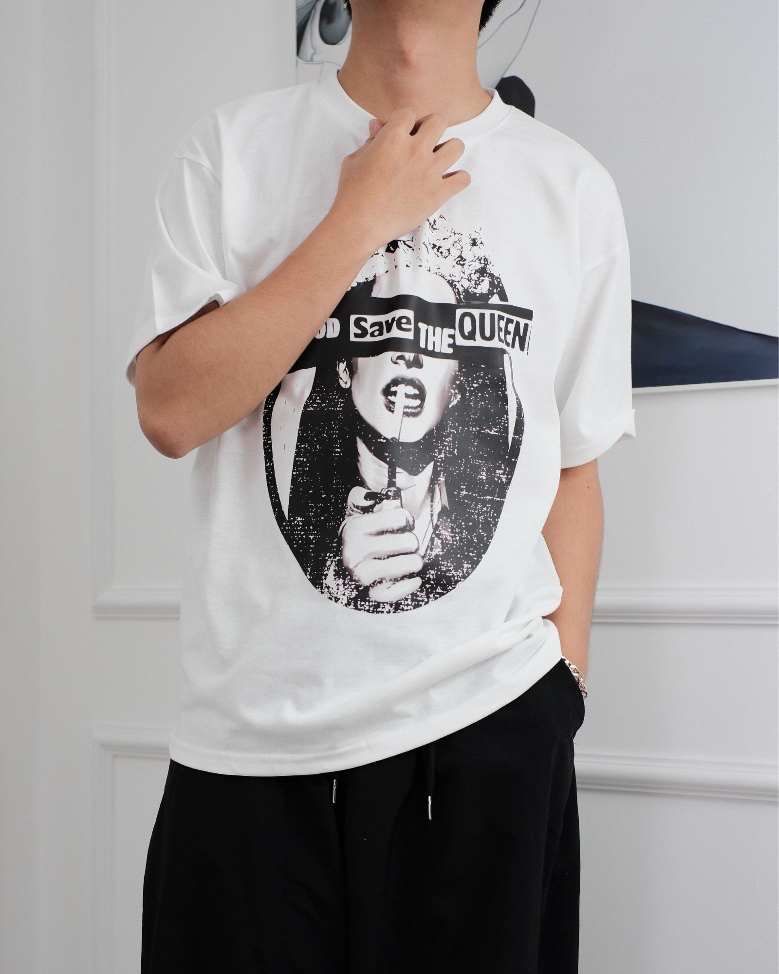 God Save The Queen LN  – Men's T-Shirt