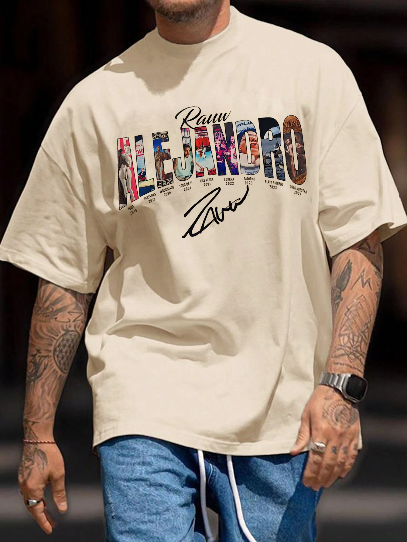 Rauw Alejandro World Tour Shirt
