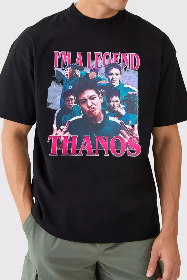Thanos Squidgame Graphic Tee For Men