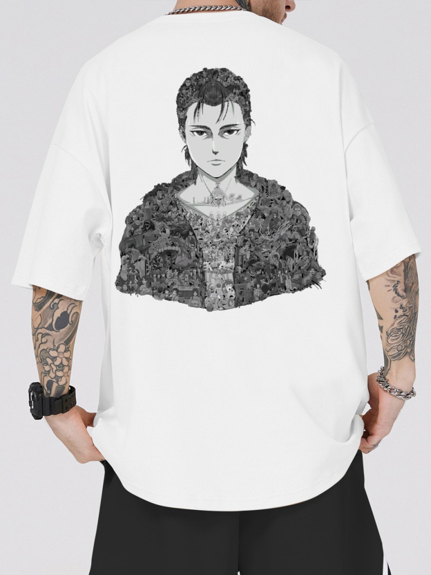 attack on titan T-SHIRT For Men