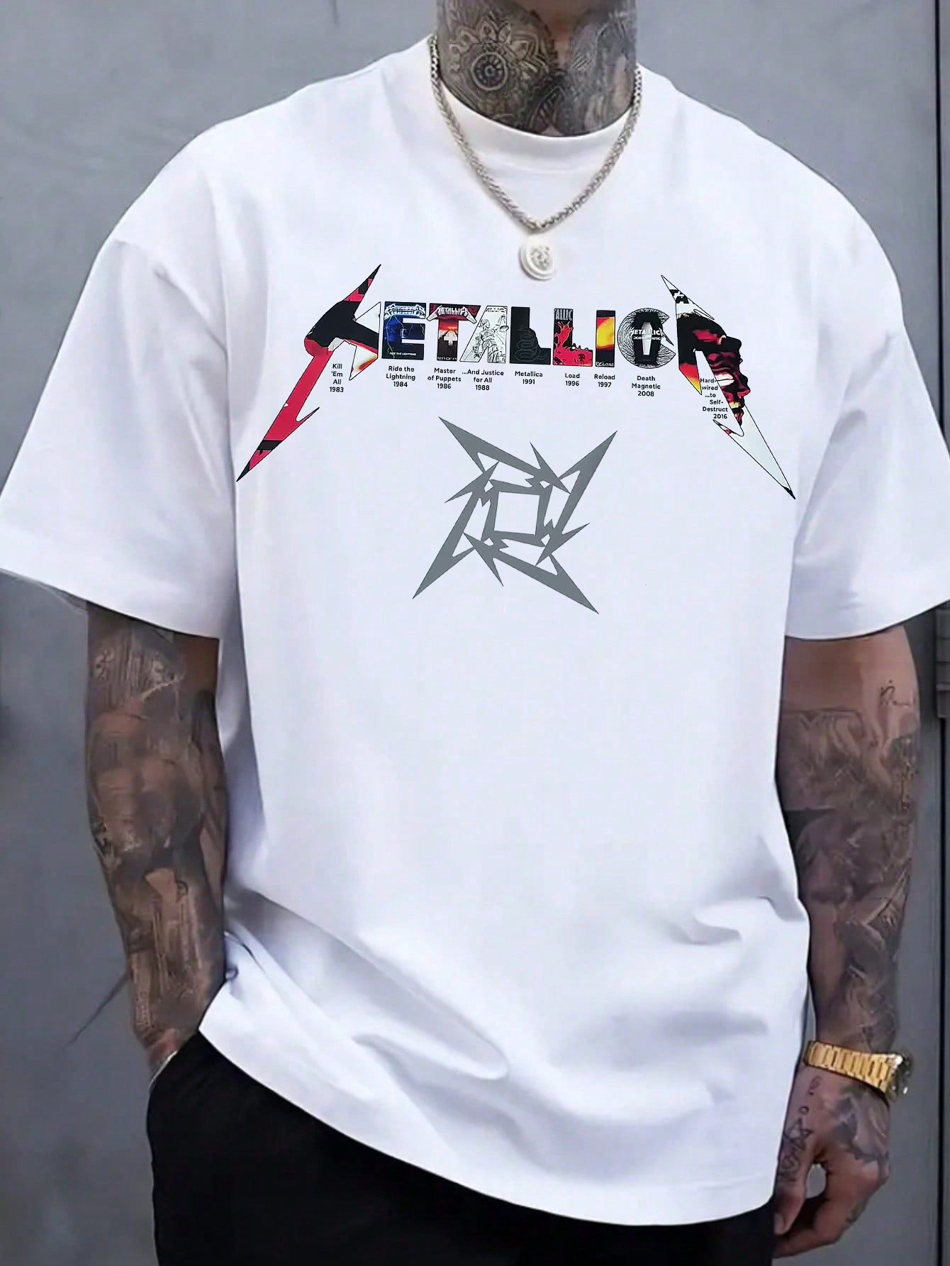 metallica Tee For Men
