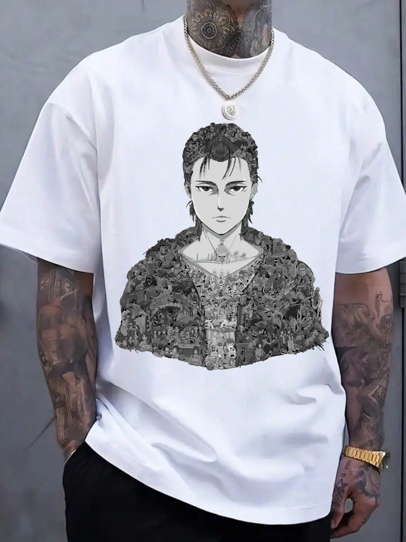 attack on titan T-SHIRT For Men