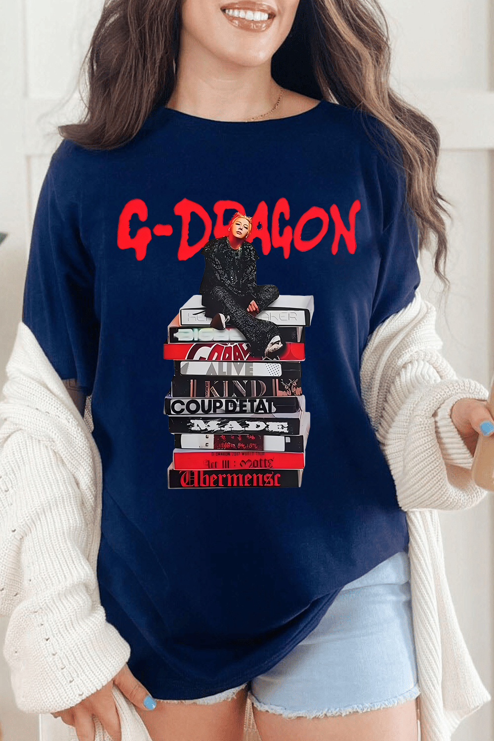 G-Dragon Album Merch Tee For Women