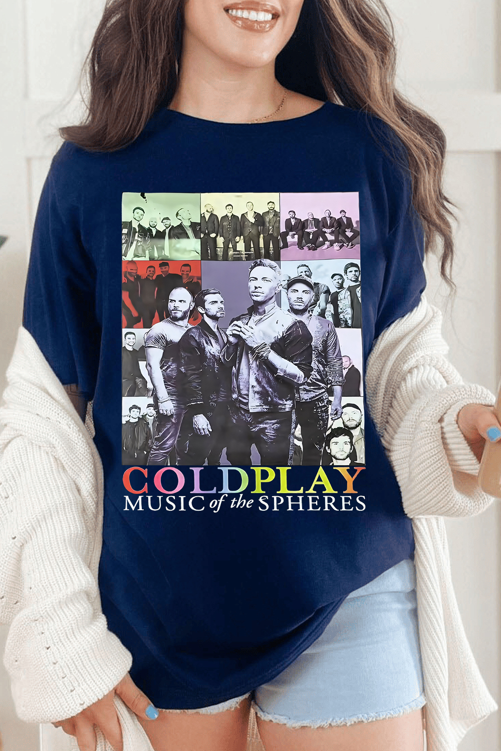 coldplayconcert women t-shirt