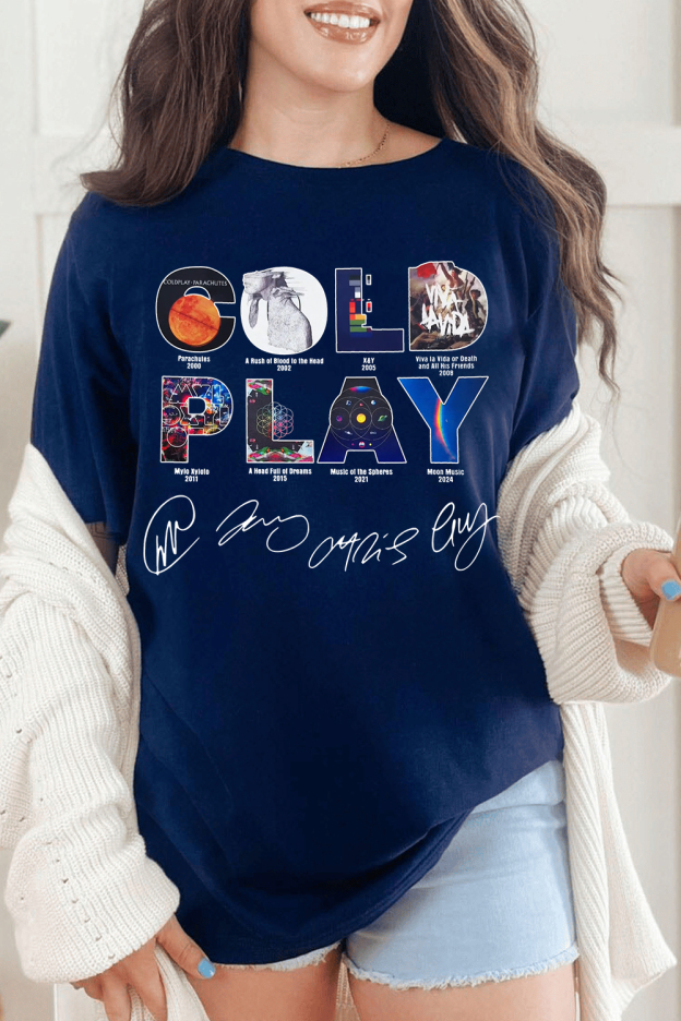 Coldplay shirt For Women
