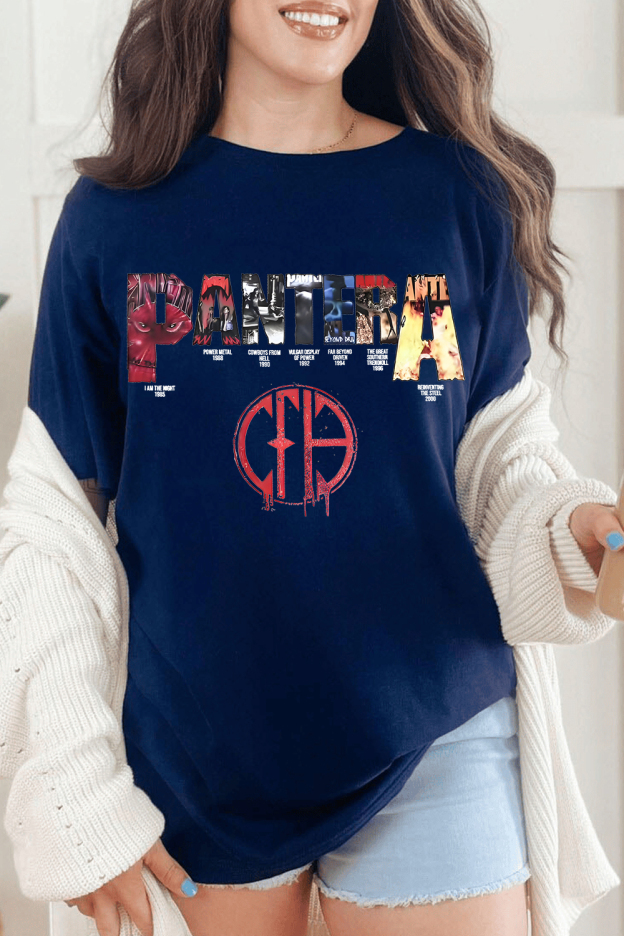pantera short sleeve t-shirt