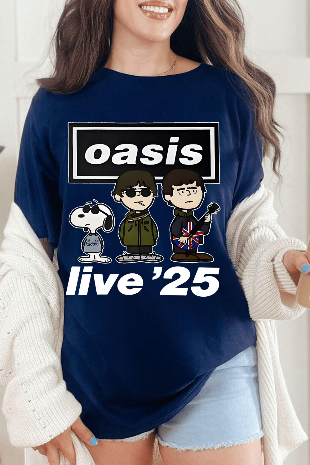 Snoopy x oasis women's tee